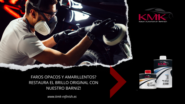 Barniz para faros KMK Refinish